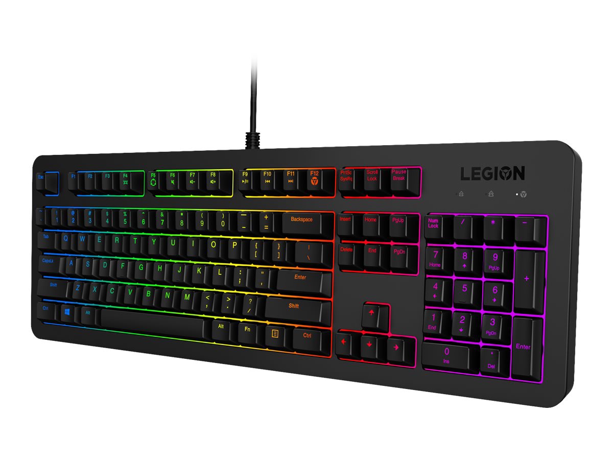Lenovo Legion K300 Gaming - keyboard - US - black Input Device