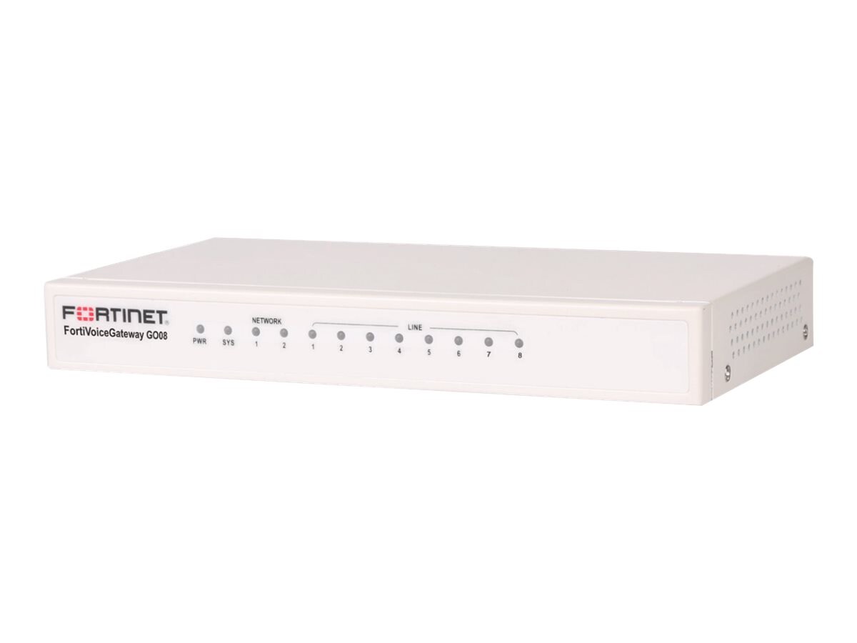 Fortinet FortiVoice Gateways GO08 IP-PBX