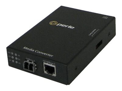Perle S-110-S2LC20 - fiber media converter - 10Mb LAN, 100Mb LAN