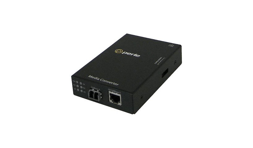 Perle S-110-S2LC20 - fiber media converter - 10Mb LAN, 100Mb LAN