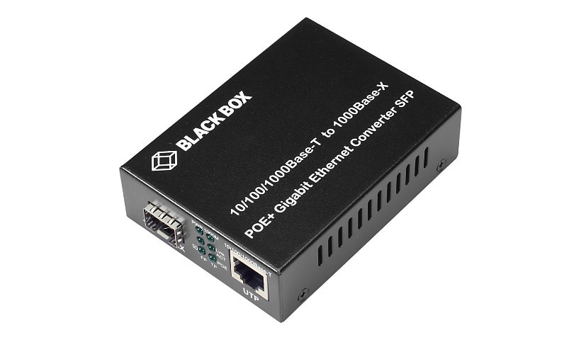 Black Box LGC215A-R2 - fiber media converter - 10Mb LAN, 100Mb LAN, 1GbE