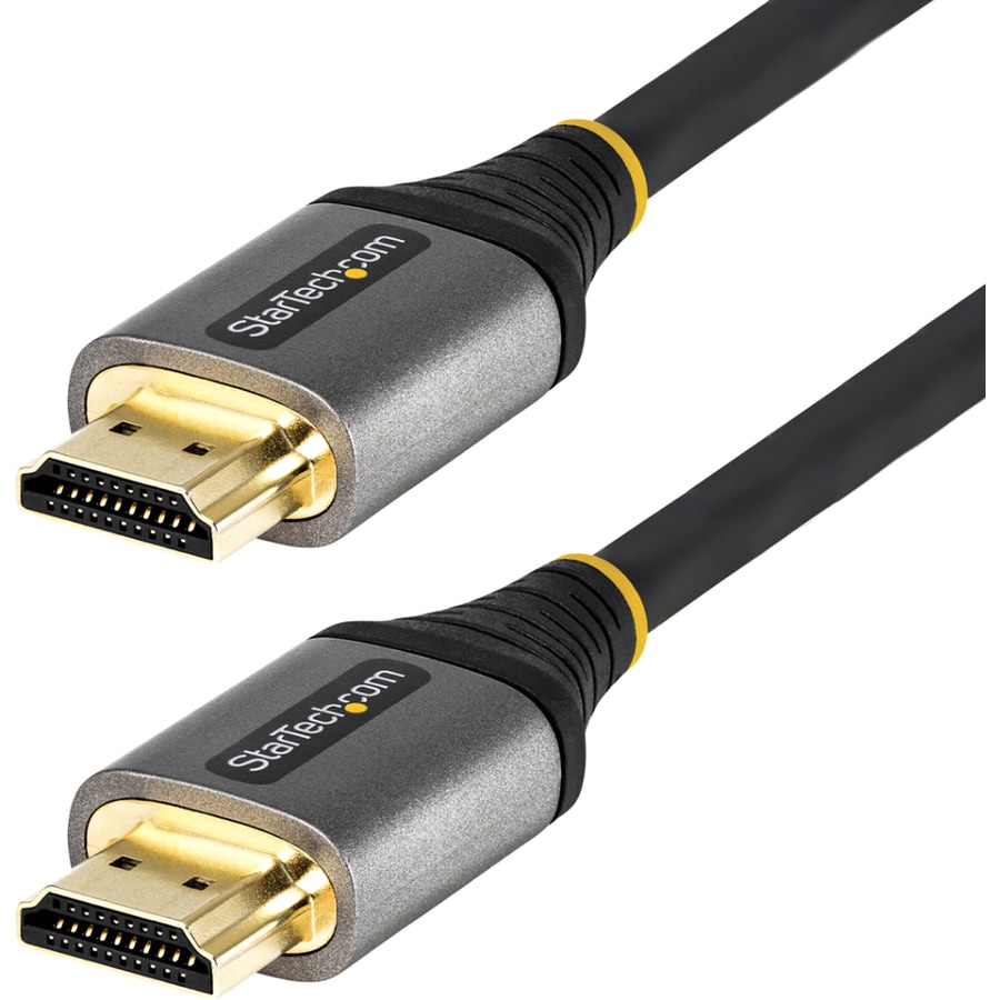 Thumbnail 2 of 11 for StarTech.com 20in (0.5m) Premium Certified HDMI 2.0 Cable, High-Speed Ultra HD 4K 60Hz HDMI with Ethernet, HDR10, UHD