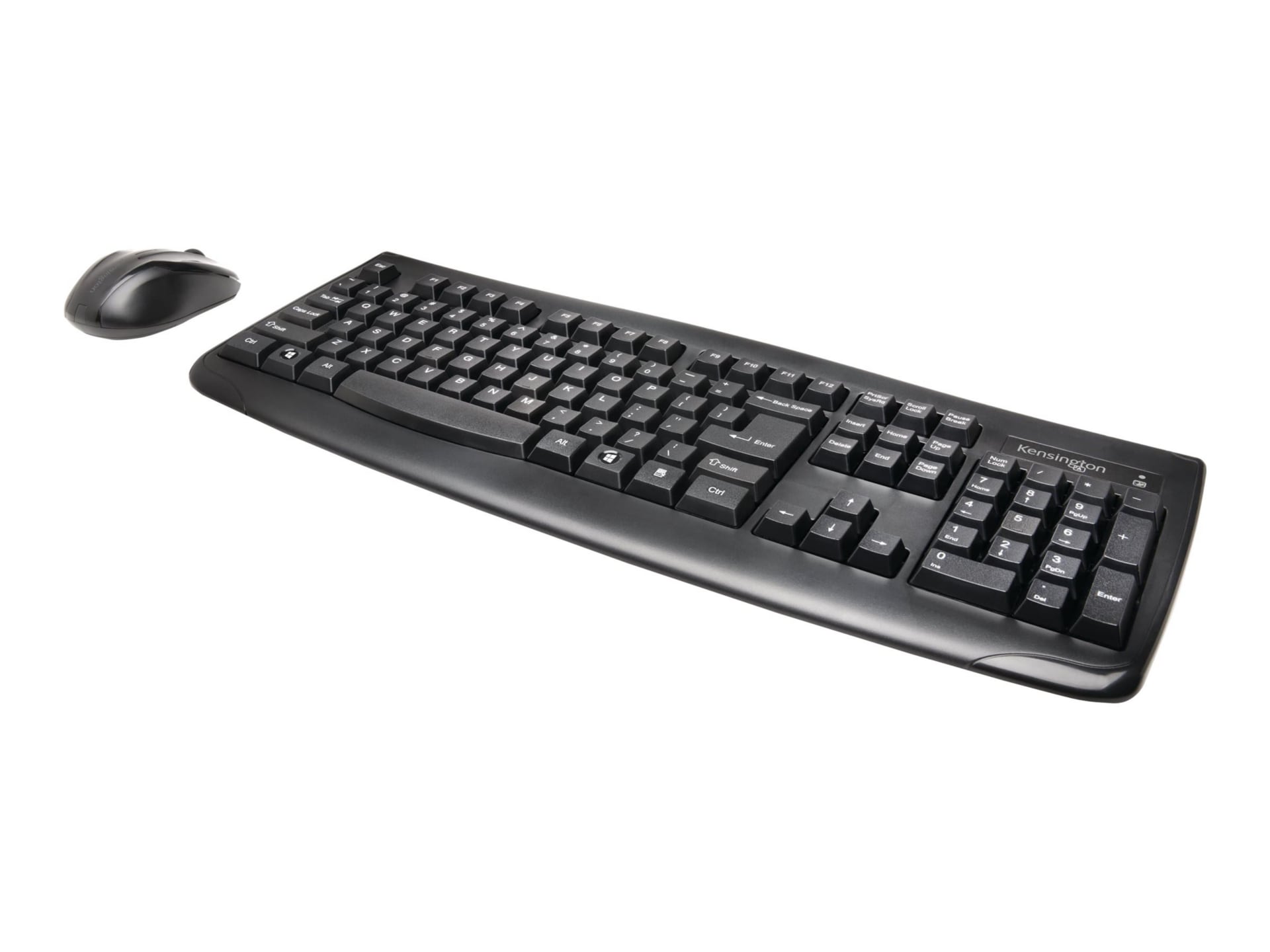 Kensington Pro Fit Low-Profile Desktop Set - ensemble clavier et souris - noir Périphérique d'entrée