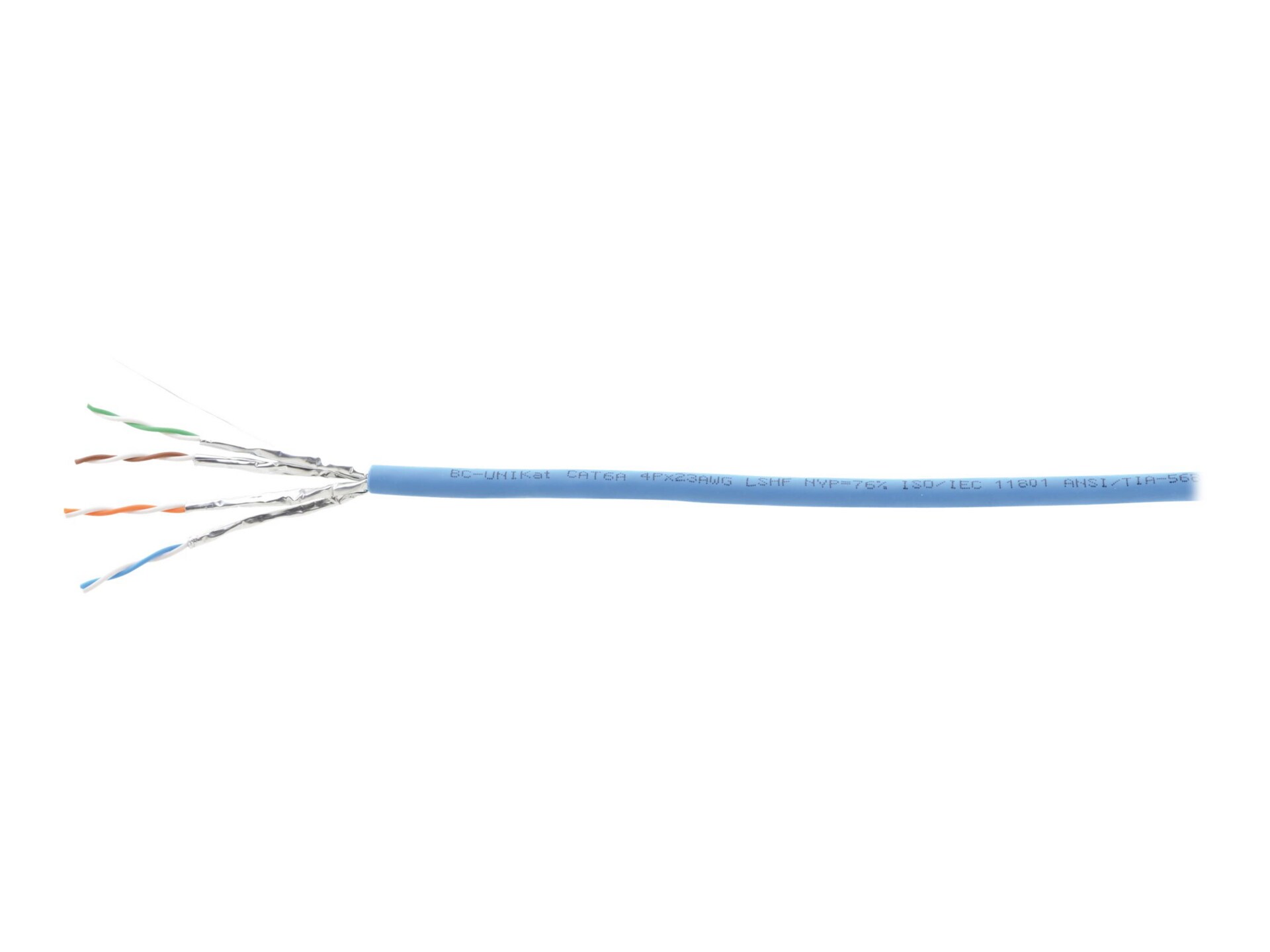 Kramer BC-UNIKat/LSHF-500M - bulk cable - 500 m - blue, RAL 5012