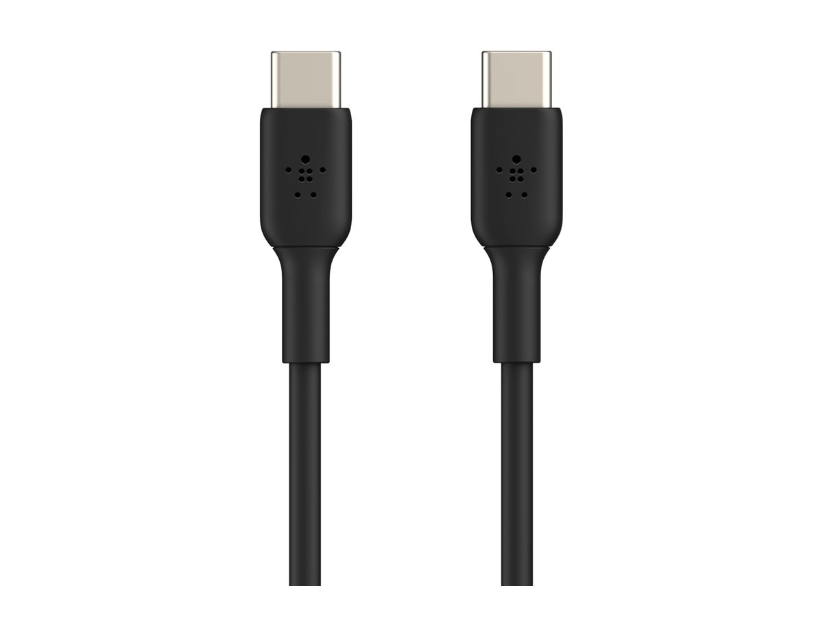 Thumbnail 4 of 10 for Belkin 60W USB-C to USB-C Cable - 480 Mbps - PVC - M/M - 6.6ft/2m - Black