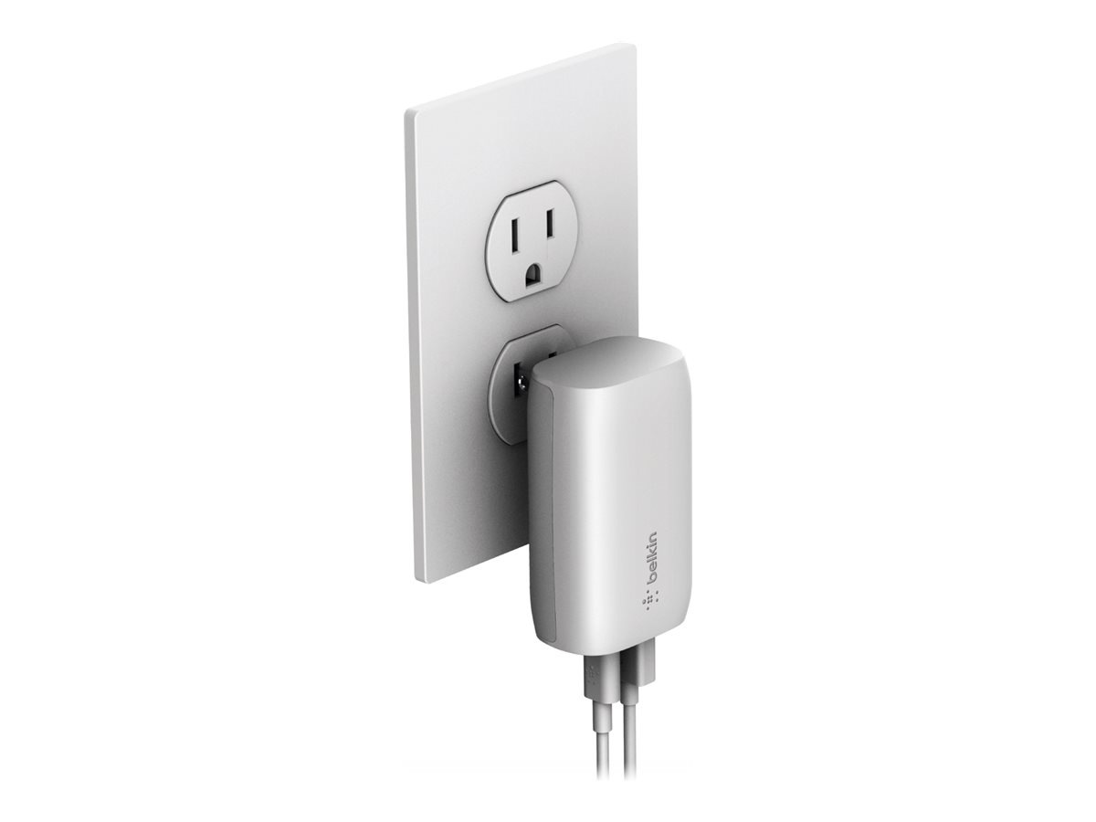 Belkin BoostCharge wall charger - USB, 24 pin USB-C - 32 Watt