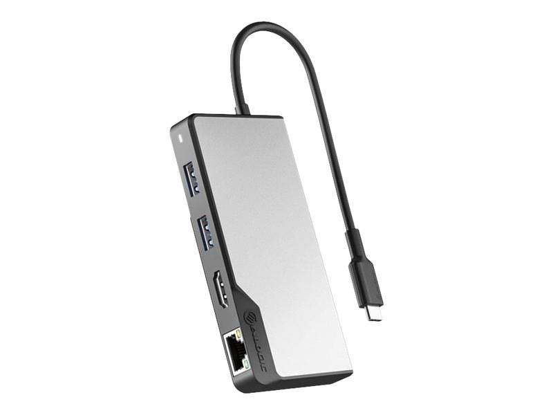 ALOGIC USB-C Fusion ALPHA 5-in-1 Hub - 1 x HDMI 4K@60Hz, 2 x USB-A (USB 3.0