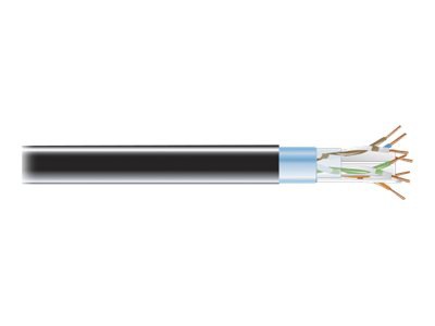 Black Box CAT6 bulk cable - 304.8 m - black