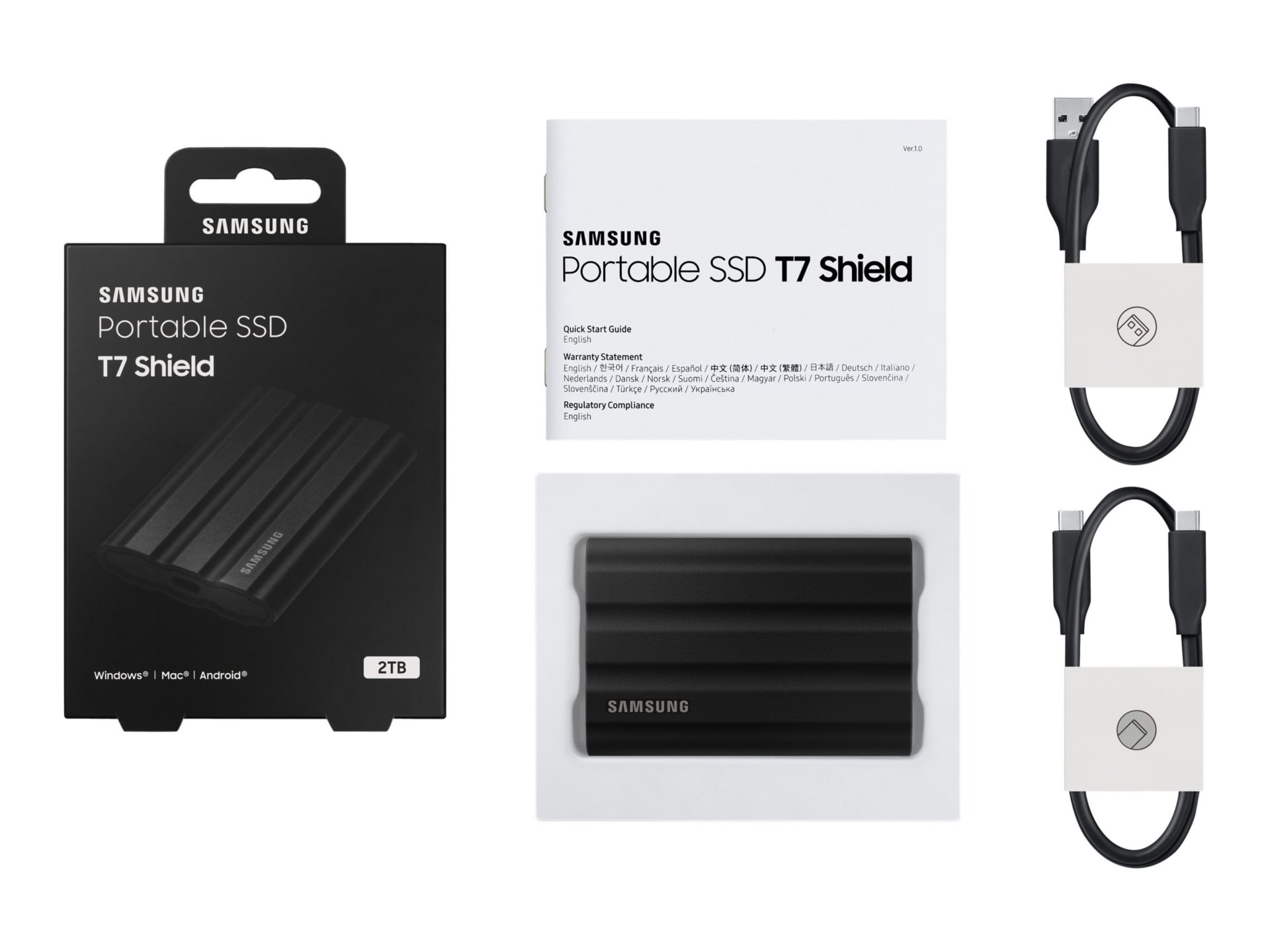 Thumbnail 5 of 6 for Samsung T7 Shield MU-PE1T0S - SSD - 1 TB - USB 3.2 Gen 2
