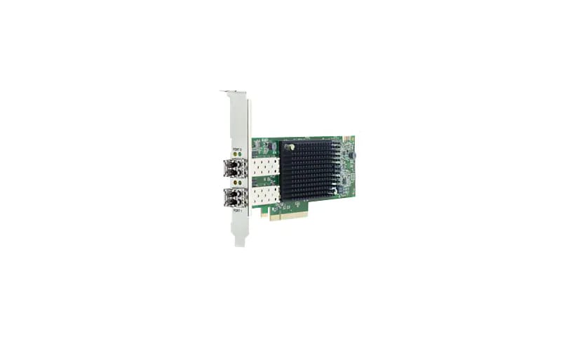 Emulex LPE35002-M2 - host bus adapter - PCIe 4.0 x8 - 32Gb Fibre Channel Gen 7 (Short Wave) x 2