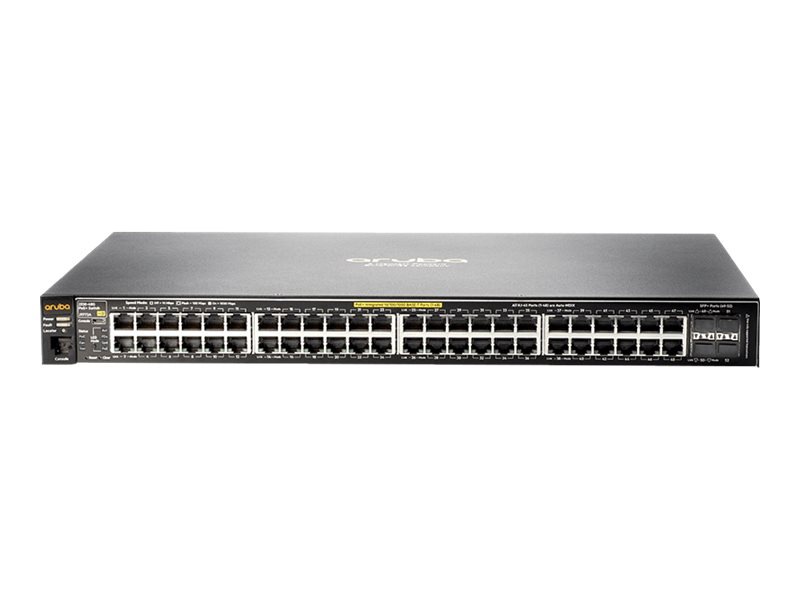 J9772A HPE 2530-48G-PoE Manageable 48 Ports Switch PoE+ 4 x Expansion Slots  | Refurbished