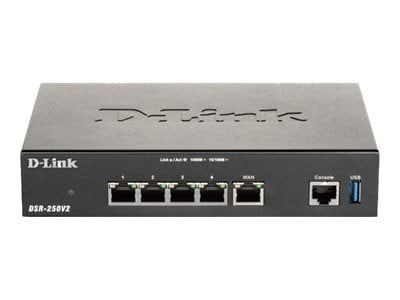 D-Link DSR-250V2 - router - desktop