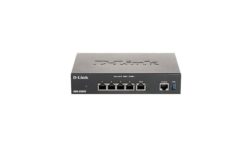 D-Link DSR-250V2 - router - desktop