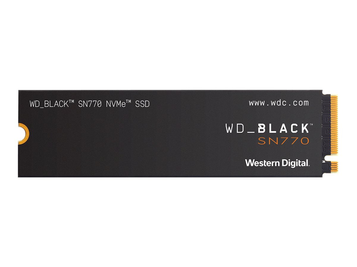 WD_BLACK SN770 WDS500G3X0E - SSD - 500 GB - PCIe 4.0 x4 (NVMe)