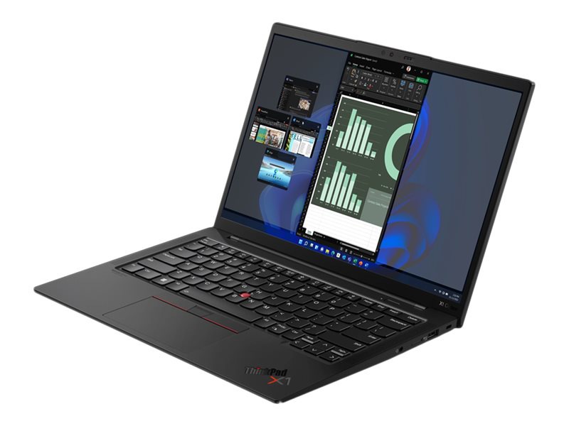 Thumbnail 3 of 15 for Lenovo ThinkPad X1 Carbon Gen 10 - 14" - Core i7 1260P - Evo - 16 GB RAM -