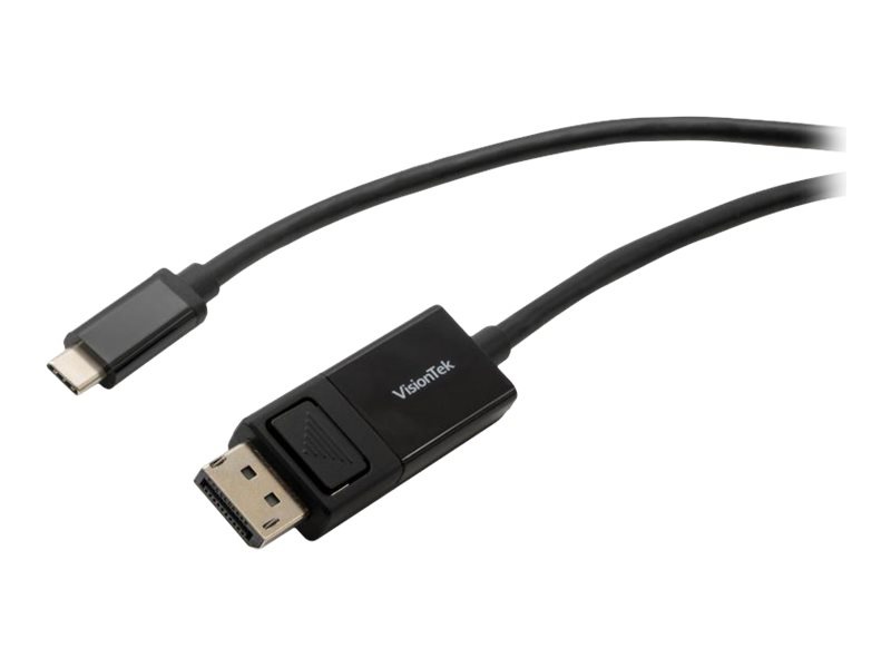 Thumbnail 2 of 15 for VisionTek USB-C to DisplayPort 1.4 2M Cable M/M
