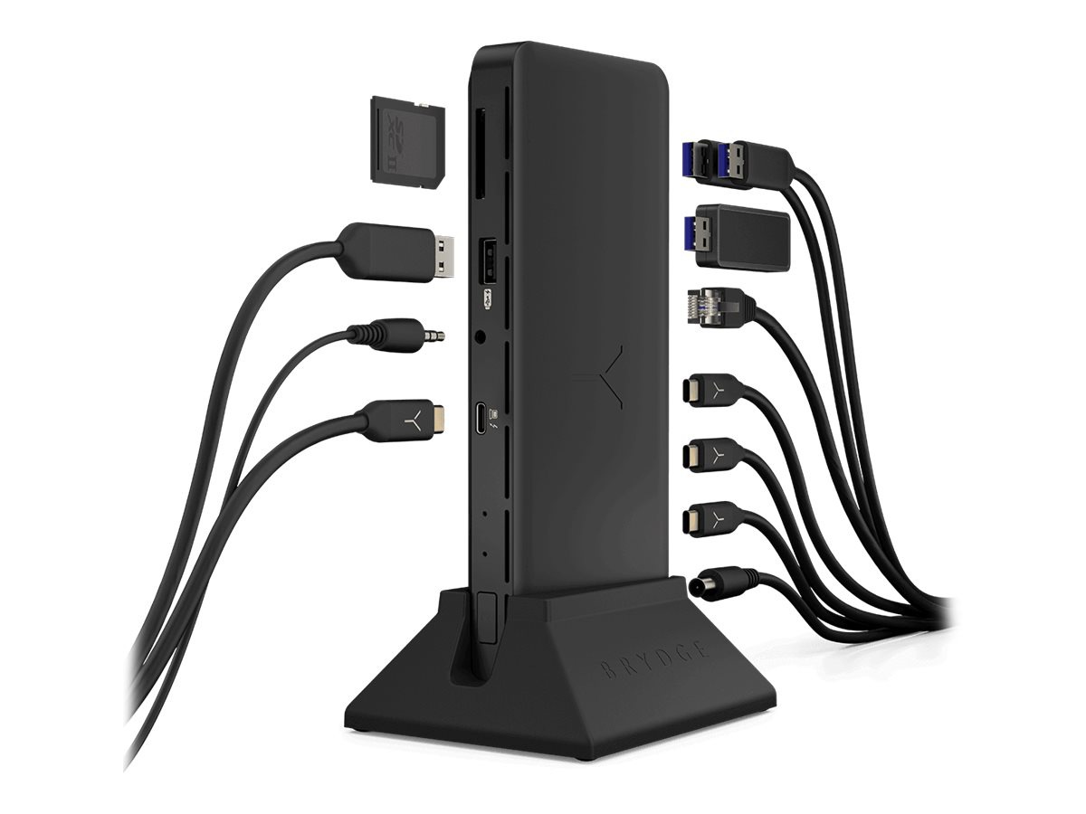Brydge Stone Pro - docking station - Thunderbolt 4 - 2 x Thunderbolt