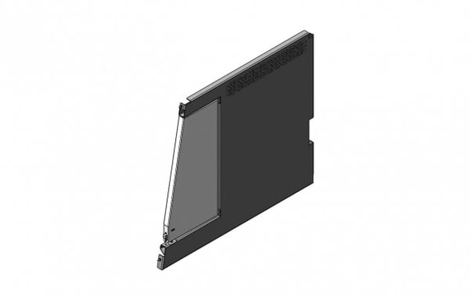 Havis Dual K9 Divider with Door - Black