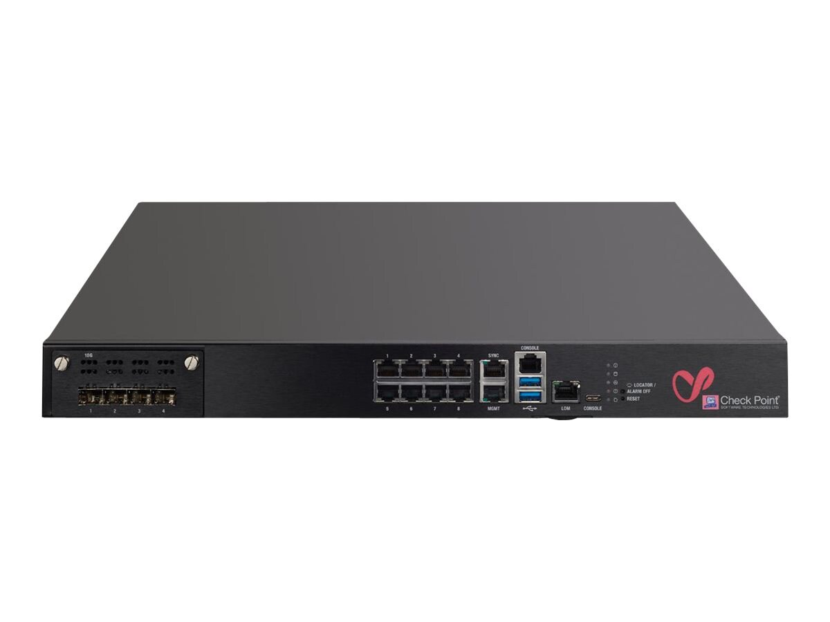 Check Point Quantum 6200 Base - security appliance - with 1 year SandBlast