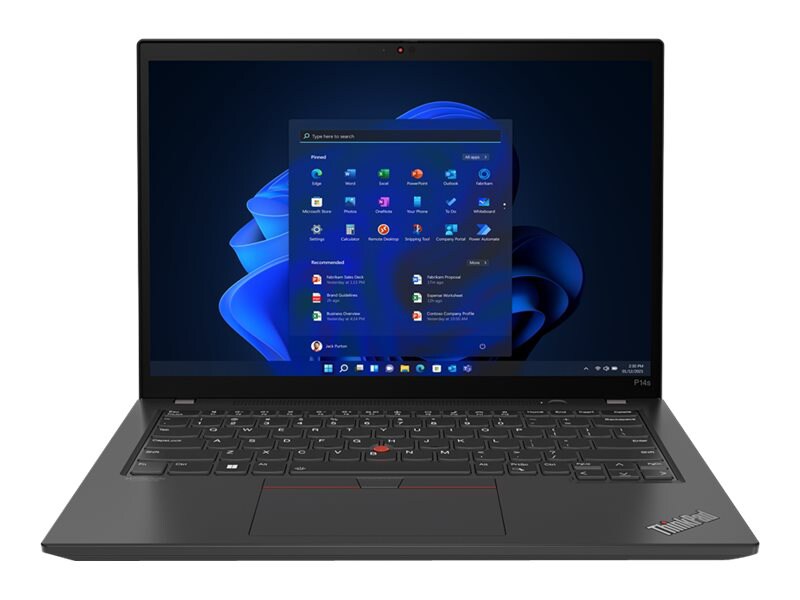 Lenovo ThinkPad P14s Gen 3 - 14 po - Intel Core i7 1280P - vPro - 16 Go RAM - 512 Go SSD - Français