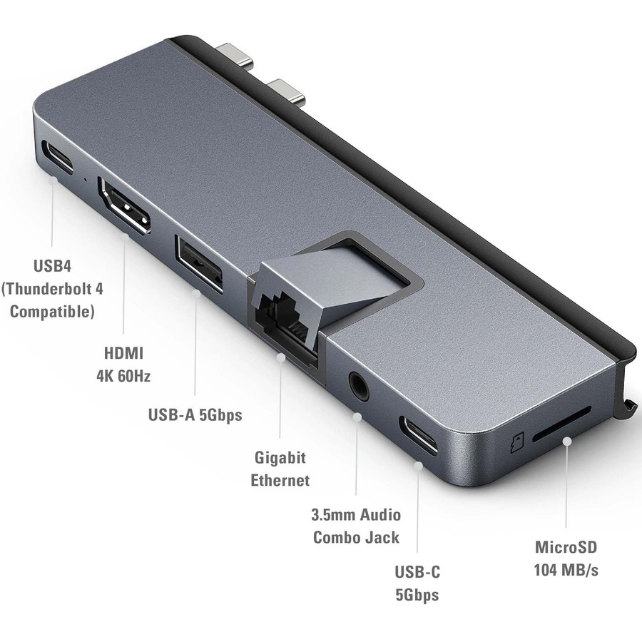 Thumbnail 3 of 10 for HyperDrive DUO PRO 7-in-2 USB-C Hub