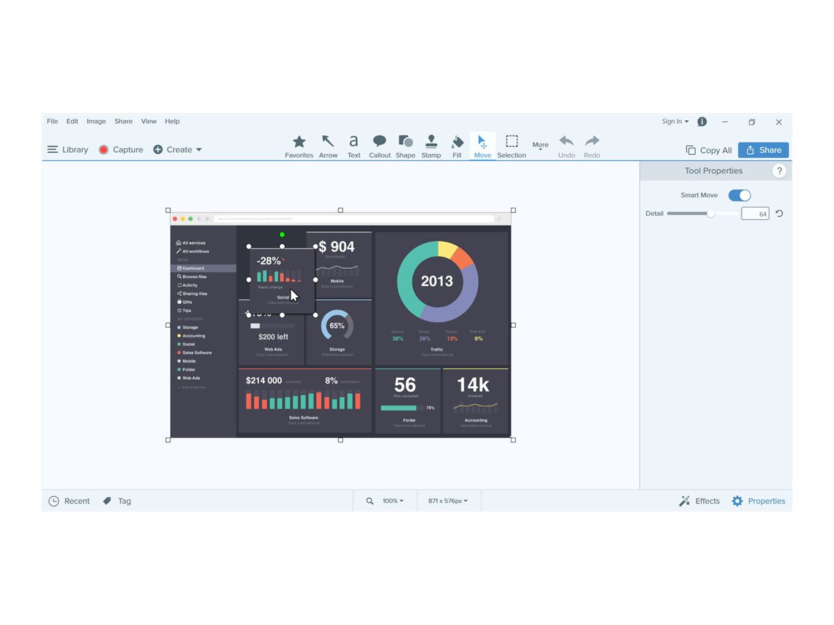 Snagit 2022 - upgrade license + Maintenance - 1 user