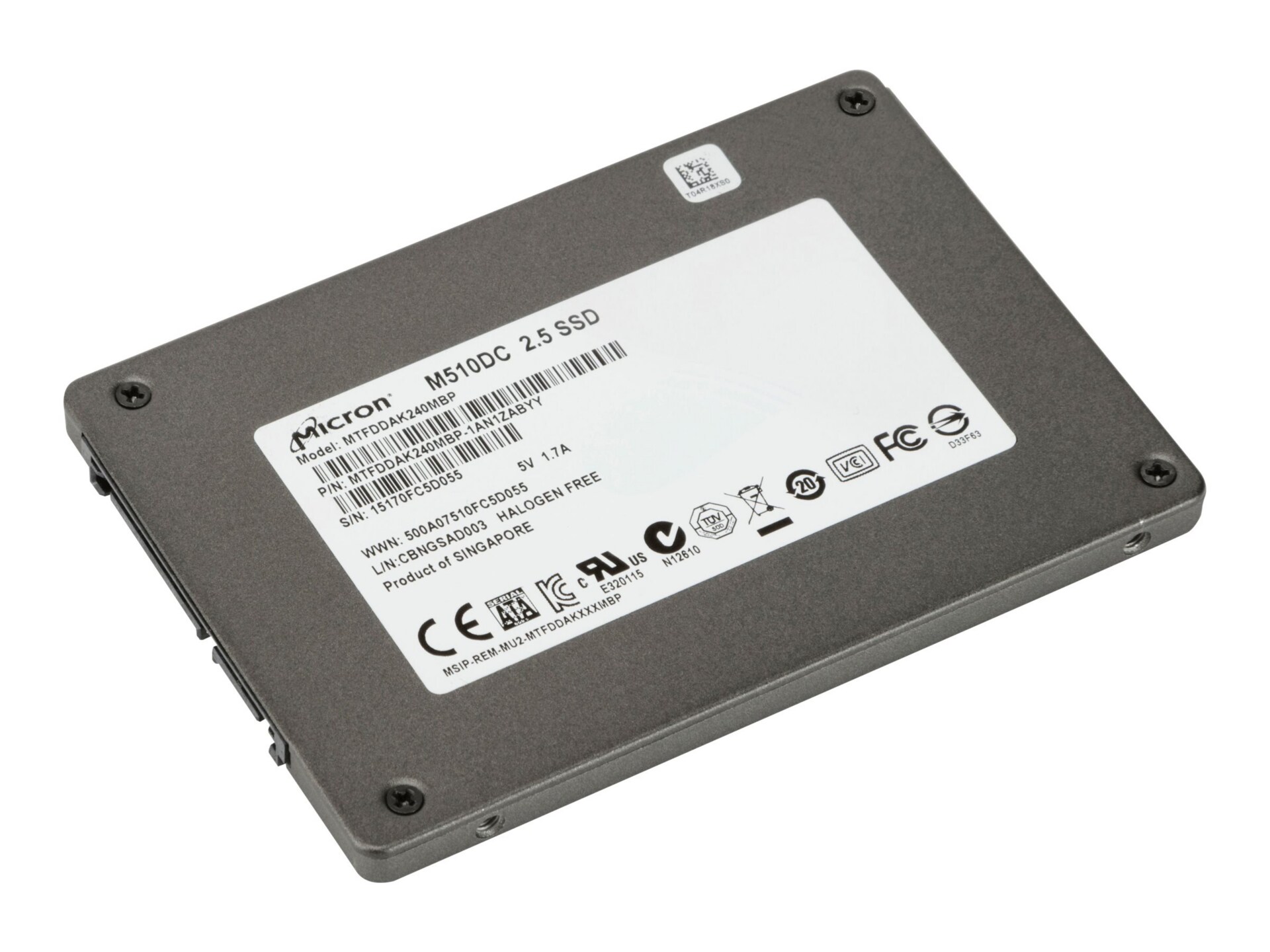 HP 480 GB Solid State Drive - Internal - SATA