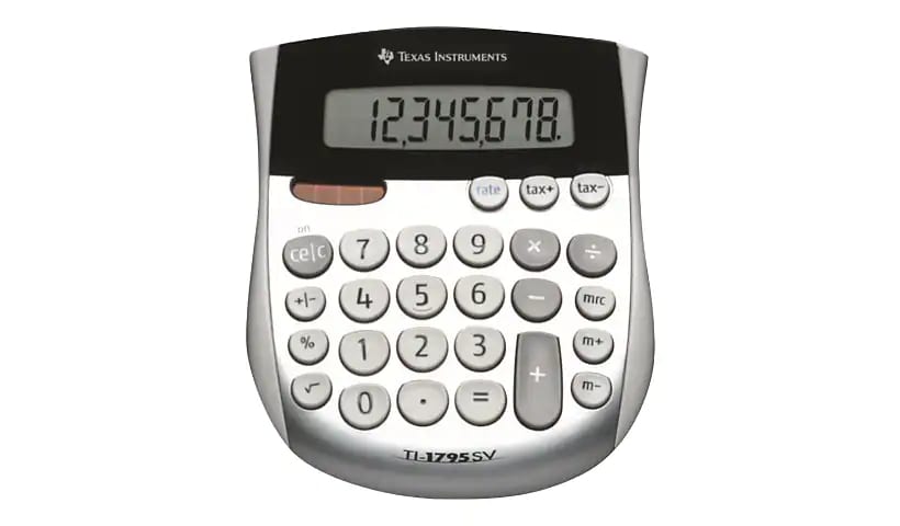 Texas Instruments TI-1795 SV Standard Function Calculator