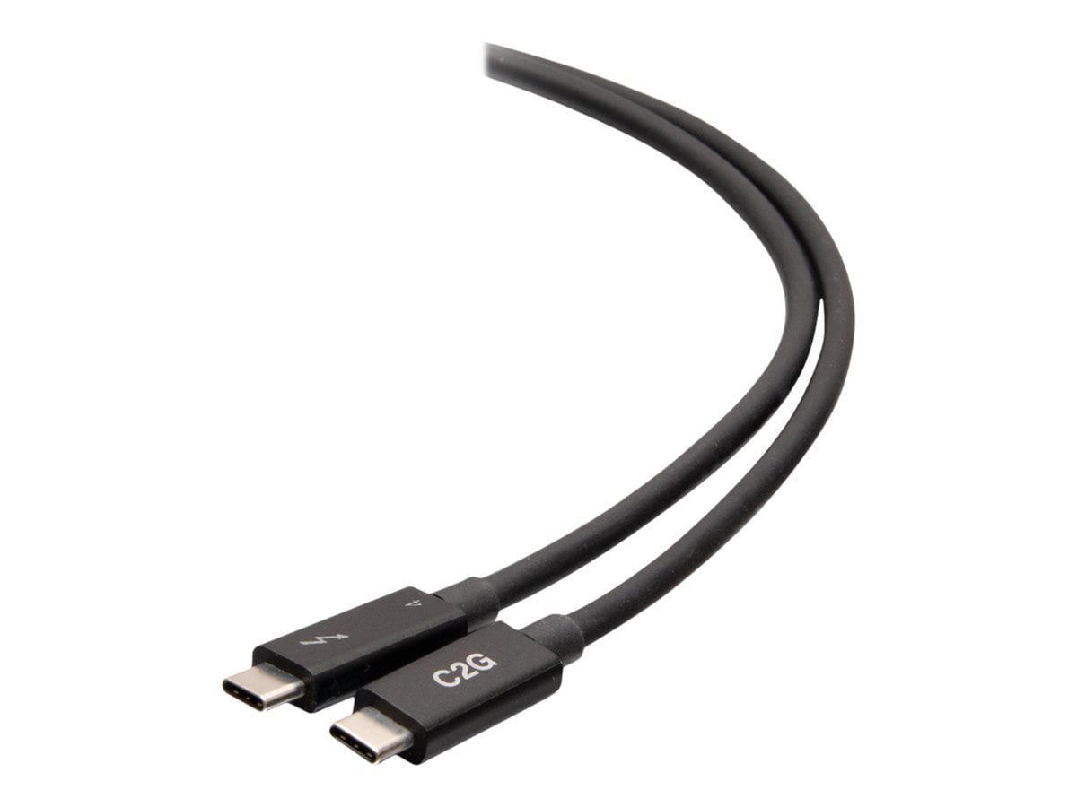 C2G 6ft Thunderbolt 4 Cable - USB C Thunderbo