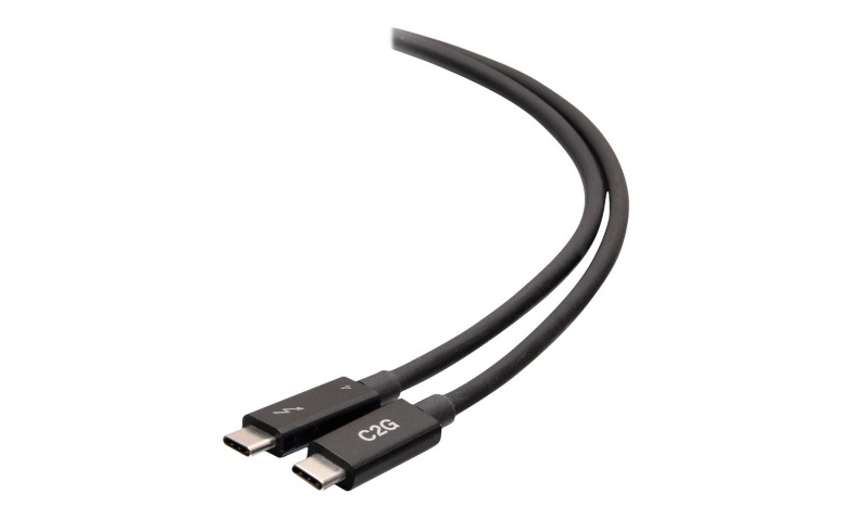 C2G 6ft Thunderbolt 4 Cable - USB C Thunderbolt 4 Cable - Supports
