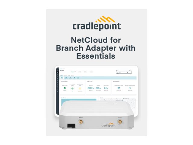 Thumbnail 3 of 3 for Cradlepoint W-Series 5G Wideband Adapter W1850-5GB - router - WWAN - 4G, 5G - desktop, wall-mountable