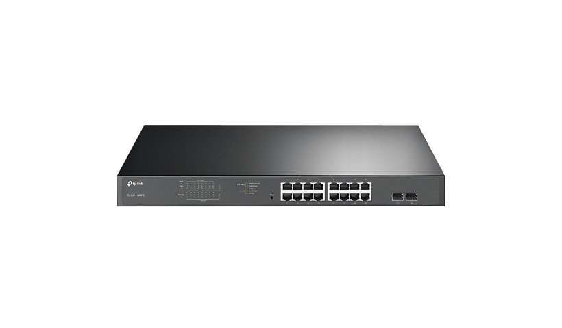 TP-Link TL-SG1218MPE - JetStream 16-Port Gigabit Easy Smart PoE/PoE+ Switch