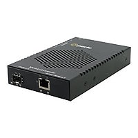 Perle S-1110HP-SFP - fiber media converter - 10Mb LAN, 100Mb LAN, GigE