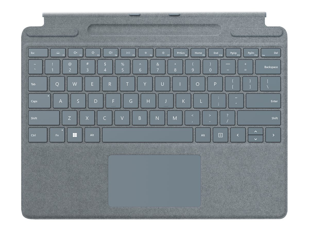 Microsoft Surface Pro Keyboard with Surface Slim Pen 2 - Touchpad - Blue - Bilingual - Pro 9/8/X