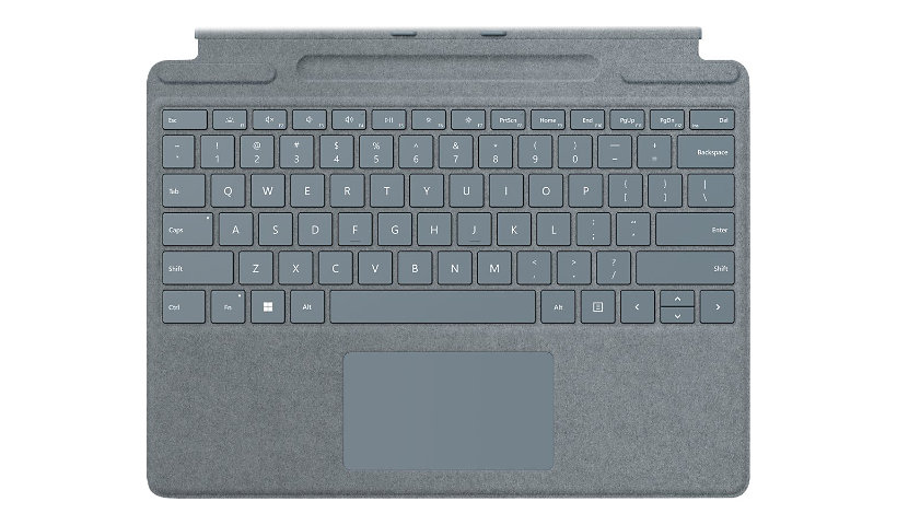 Microsoft Surface Pro Keyboard with Surface Slim Pen 2 - Touchpad - Blue - Bilingual - Pro 9/8/X