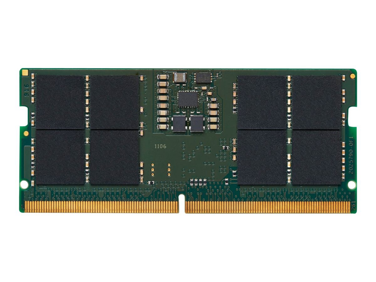 Kingston ValueRAM - DDR5 - kit - 32 GB - SO-DIMM 262-pin - 4800 MHz / PC5-38400 - unbuffered