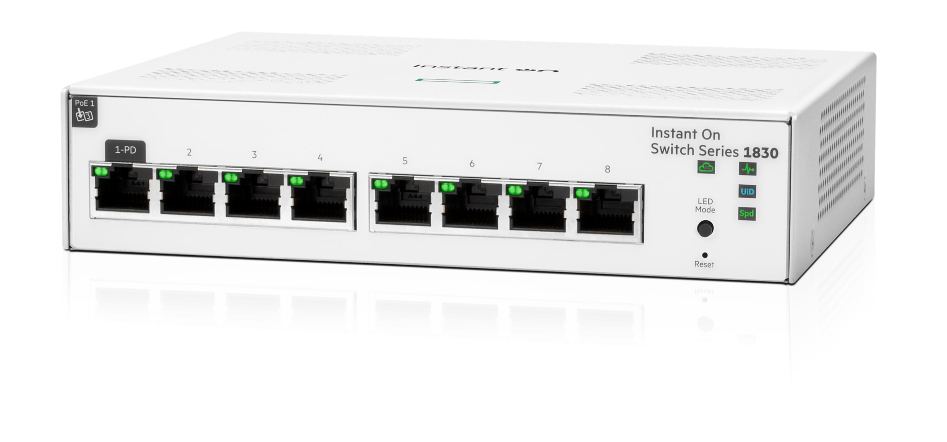 HPE Aruba Instant On 1830 8G Switch - switch - 8 ports - smart