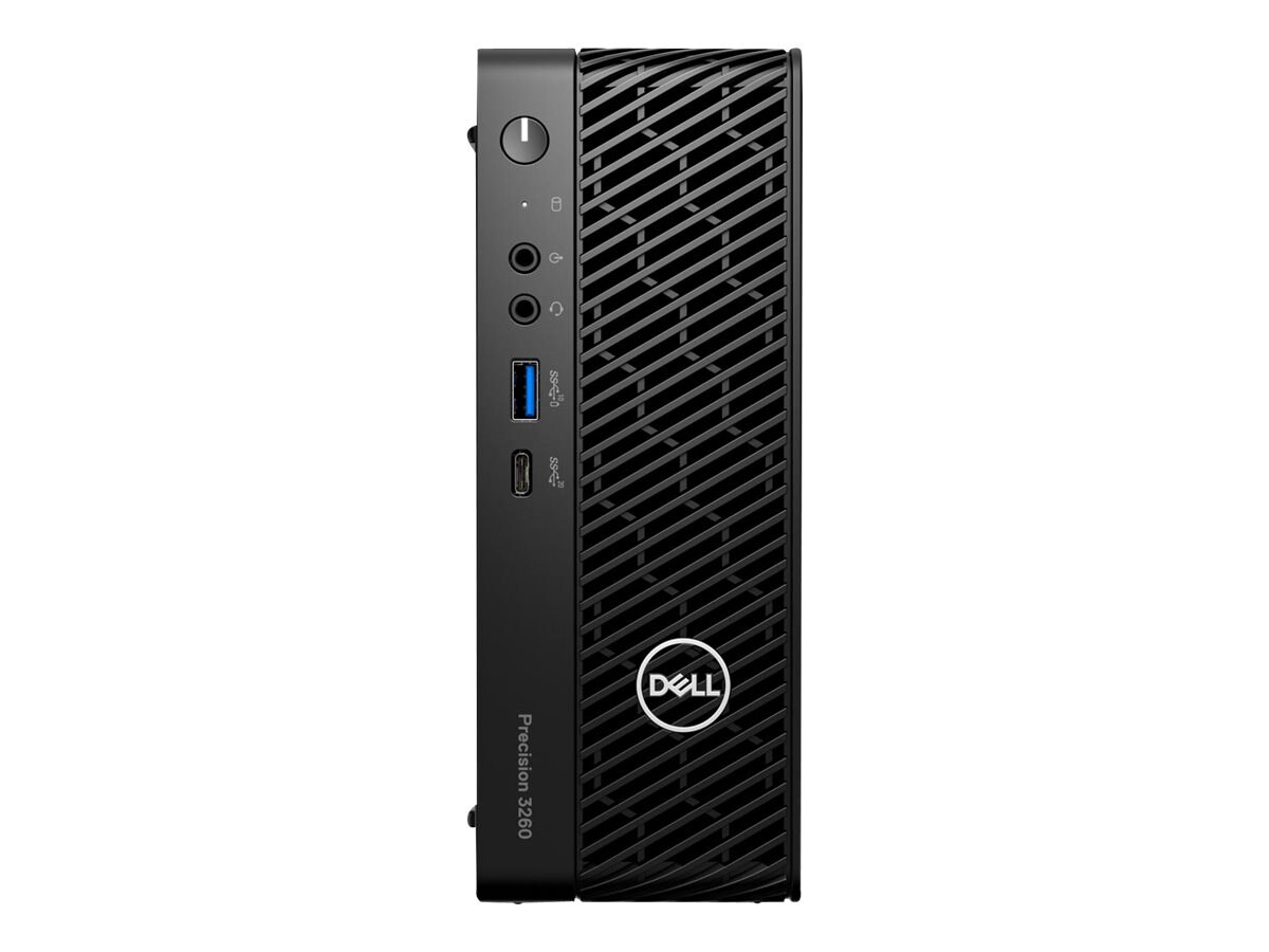 Dell Precision 3260 Compact - USFF - Core i5 12500 3 GHz - vPro - 16 GB - SSD 512 GB