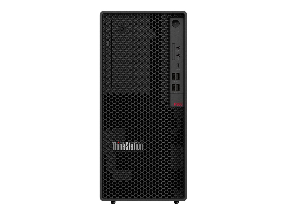 Lenovo ThinkStation P360 - tower Core i5 12500 3 GHz - vPro Enterprise - 16 GB - SSD 512 GB - US