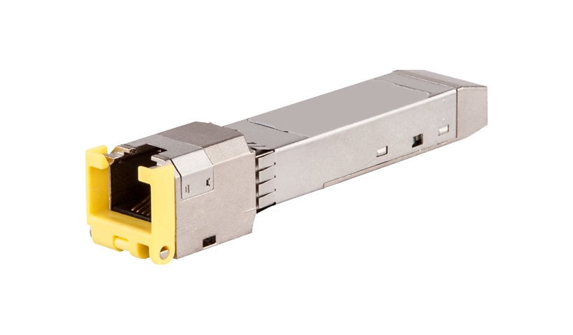 HPE Aruba Cat5e - SFP (mini-GBIC) transceiver module - GigE - TAA Compliant