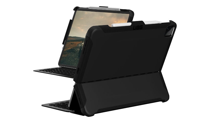 UAG Rugged Case for iPad Pro 12.9 - in (6th/5th/4th, Gen) (Magic Keyboard Required)  -  Scout Black