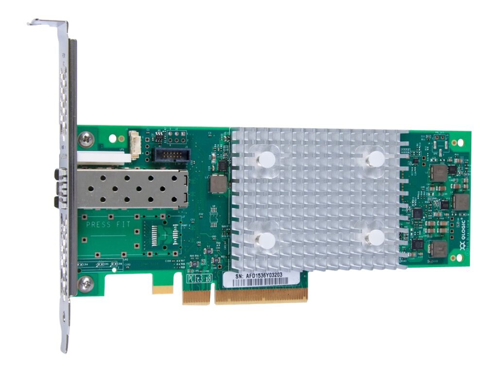 Lenovo ThinkSystem QLogic QLE2740 - Adaptateur de bus hôte - PCIe 3.0 x8 - 32Gb Fibre Channel SFP+ x 1