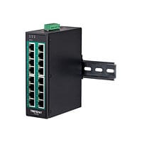 TRENDnet TI-PG160 - commutateur - 16 ports - non géré - Conformité TAA