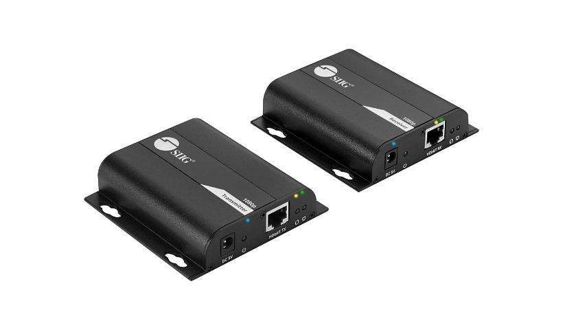 SIIG HDMI HDBitT Over IP Extender with IR - 120m