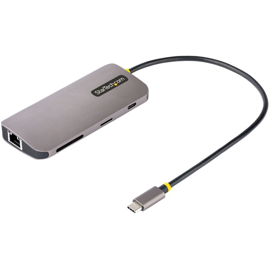 StarTech.com USB C Adapter, 4K 60Hz HDMI Video/3 Port 5Gbps Hub/100W PD/GbE/SD/MicroSD - 115B-USBC-MULTIPORT - Stations & Port Replicators - CDW.com