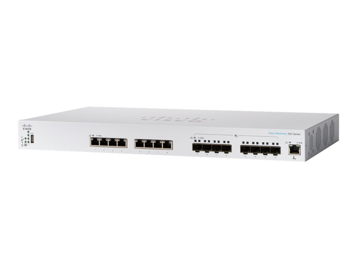 Cisco Business 350 Series 350-16XTS - switch - 16 ports - managed - rack-mountable