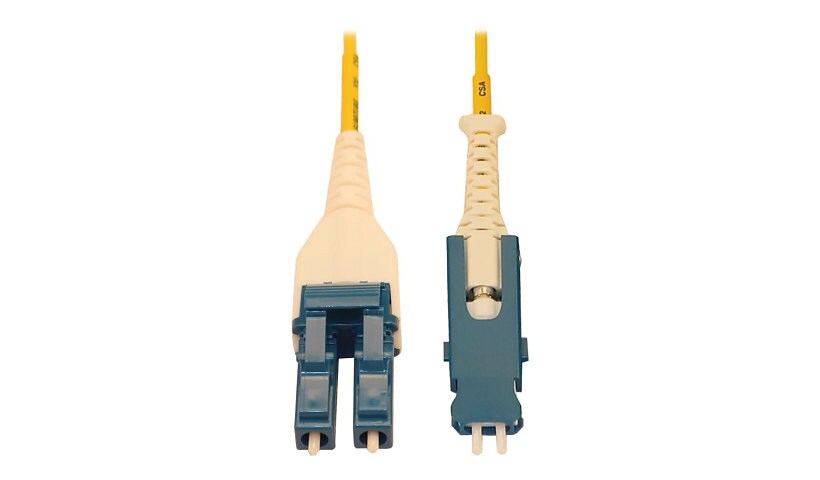 Tripp Lite Fiber Optic Cable 40/100/400G SMF Duplex SN-UPC to LC-UPC M/M 2M