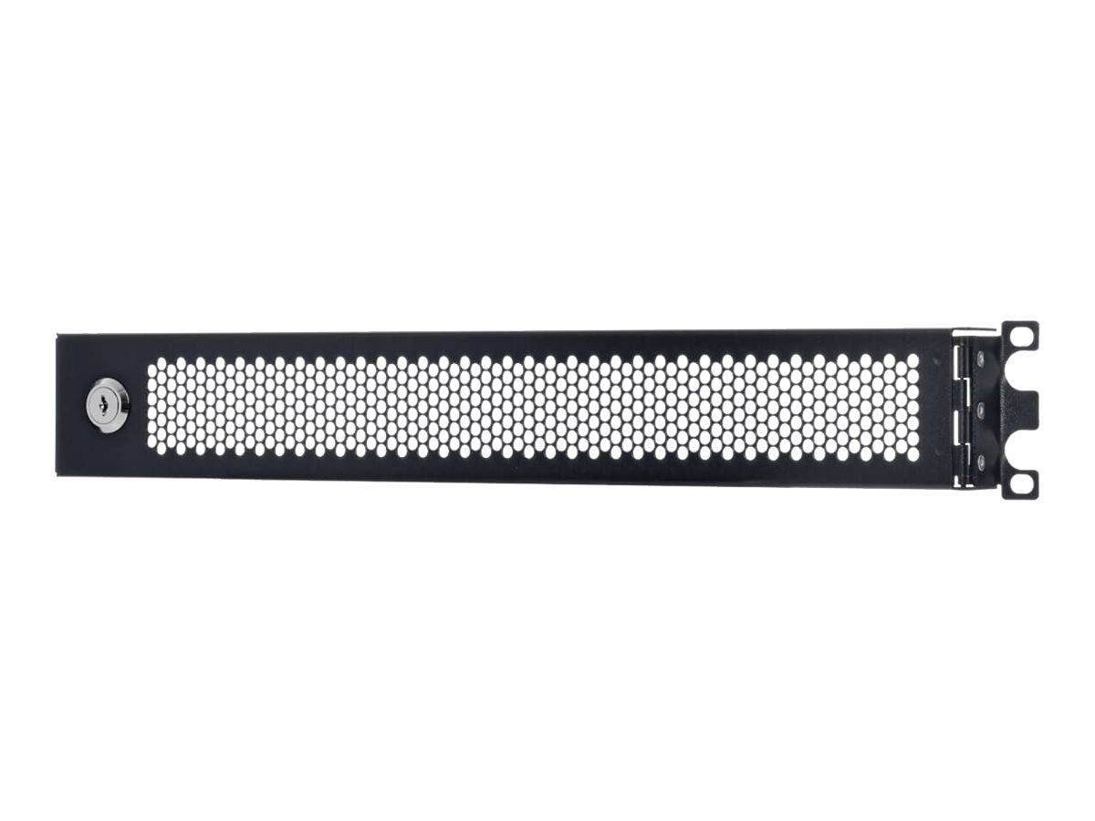 Eaton Tripp Lite Series Hinged Standoff Security Cage for Rack Equipment, 1U, Front - rack security cage - lockable - 1U