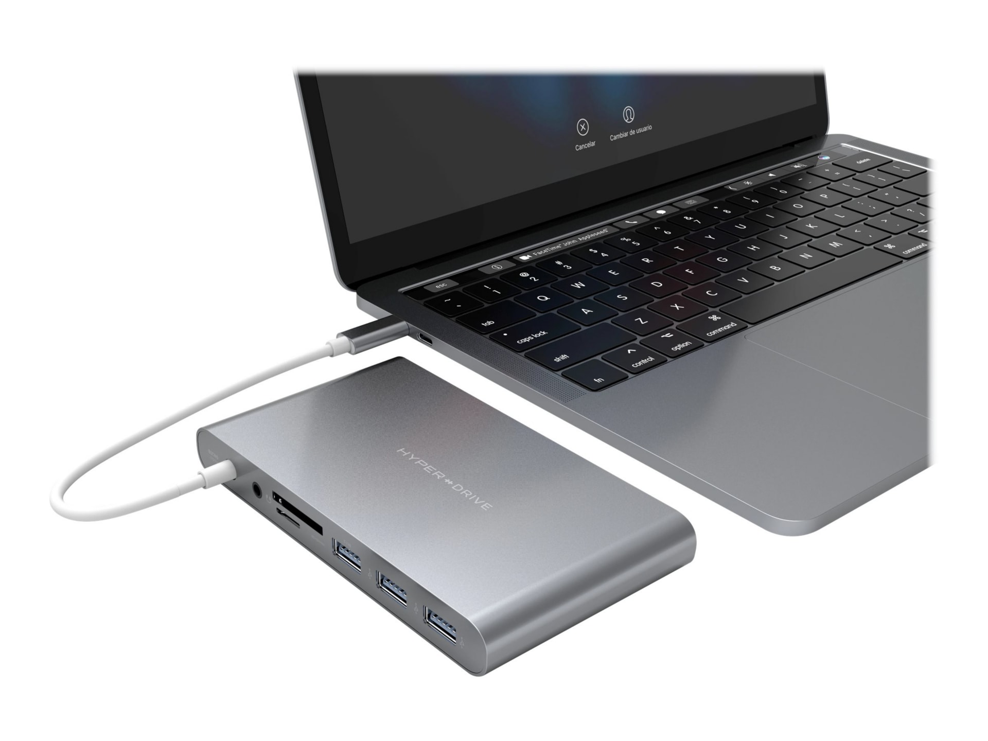 HyperDrive POWER 9-in-1 Universal USB-C hub for MacBook, Chromebook, and PC