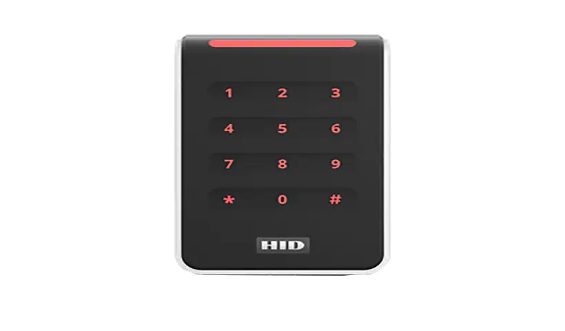 HID Signo 40 Mullion Mount Seos Card Reader - Black